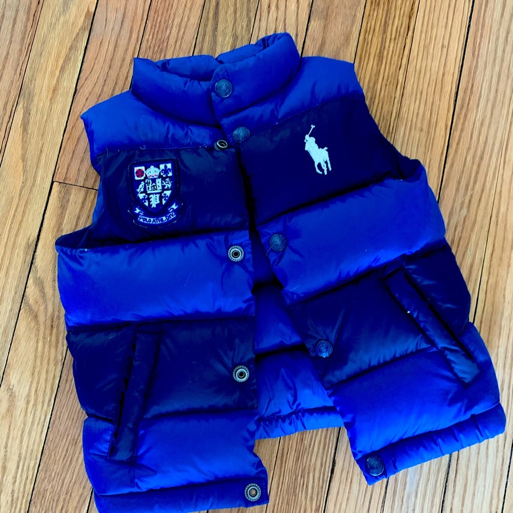 24 month boys polo puffer vest